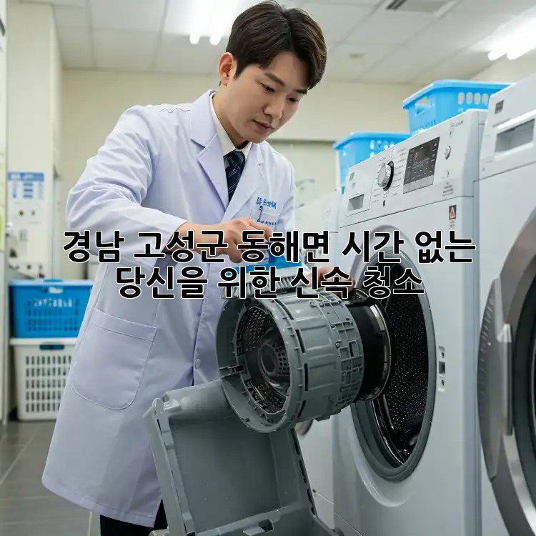 경남 고성군 동해면, 시간 없는 당신을 위한 신속 청소!